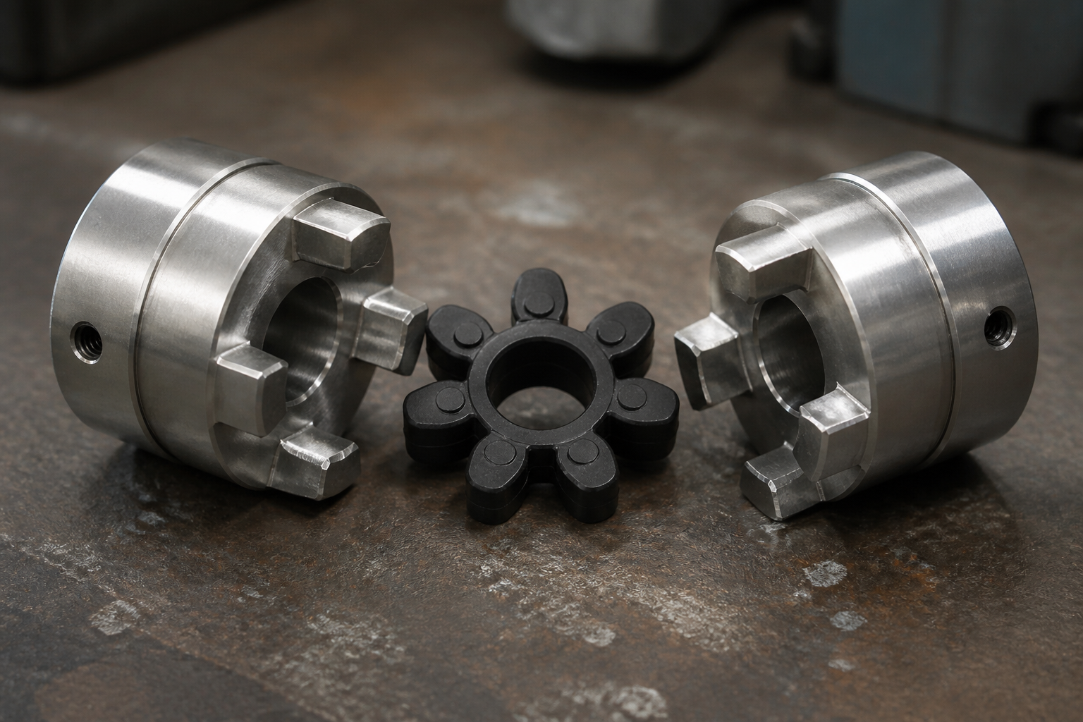 Flexible coupling 90 mm mill motor
