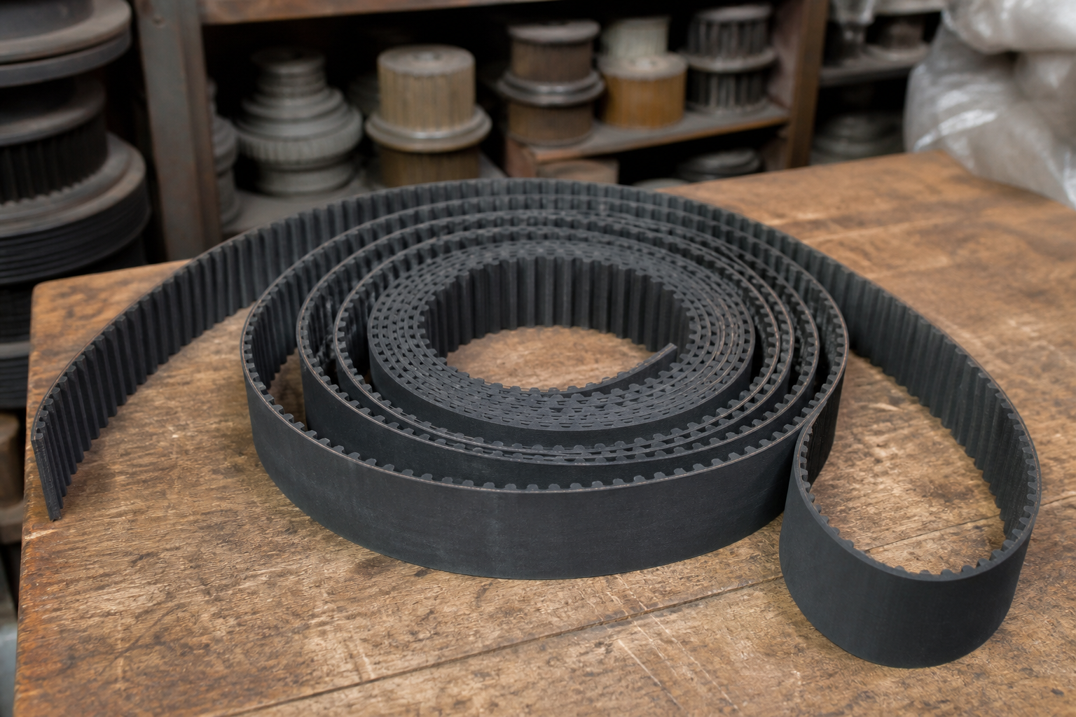 T10 timing belt 25 mm knitting
