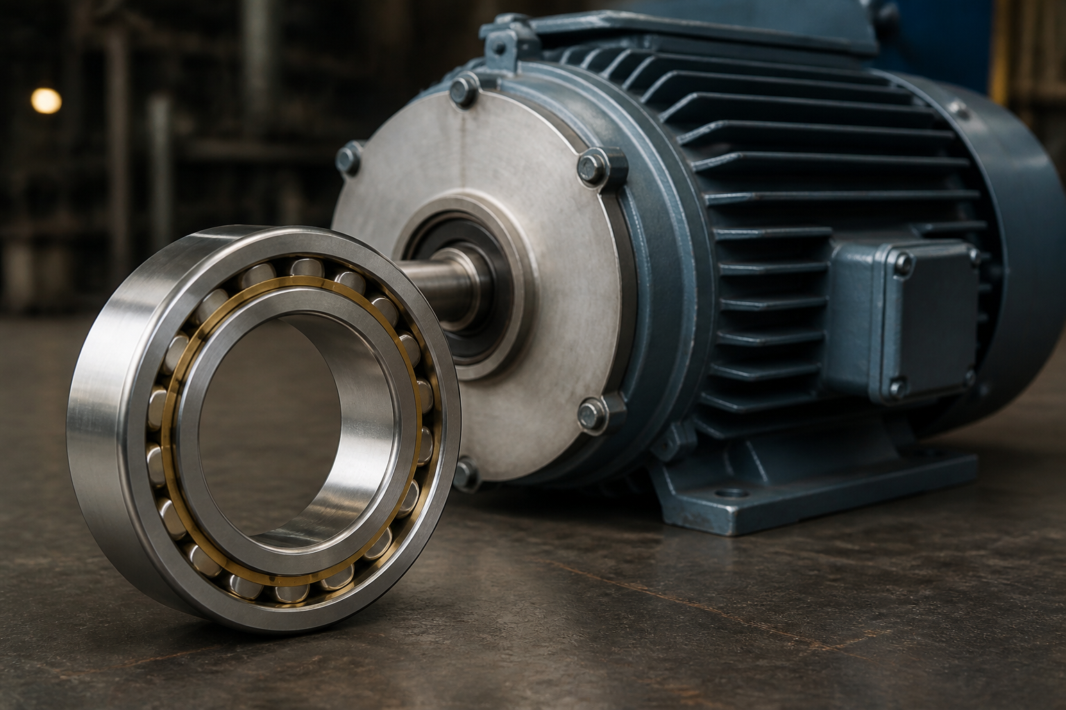 Cylindrical roller NU 2208 mill motor