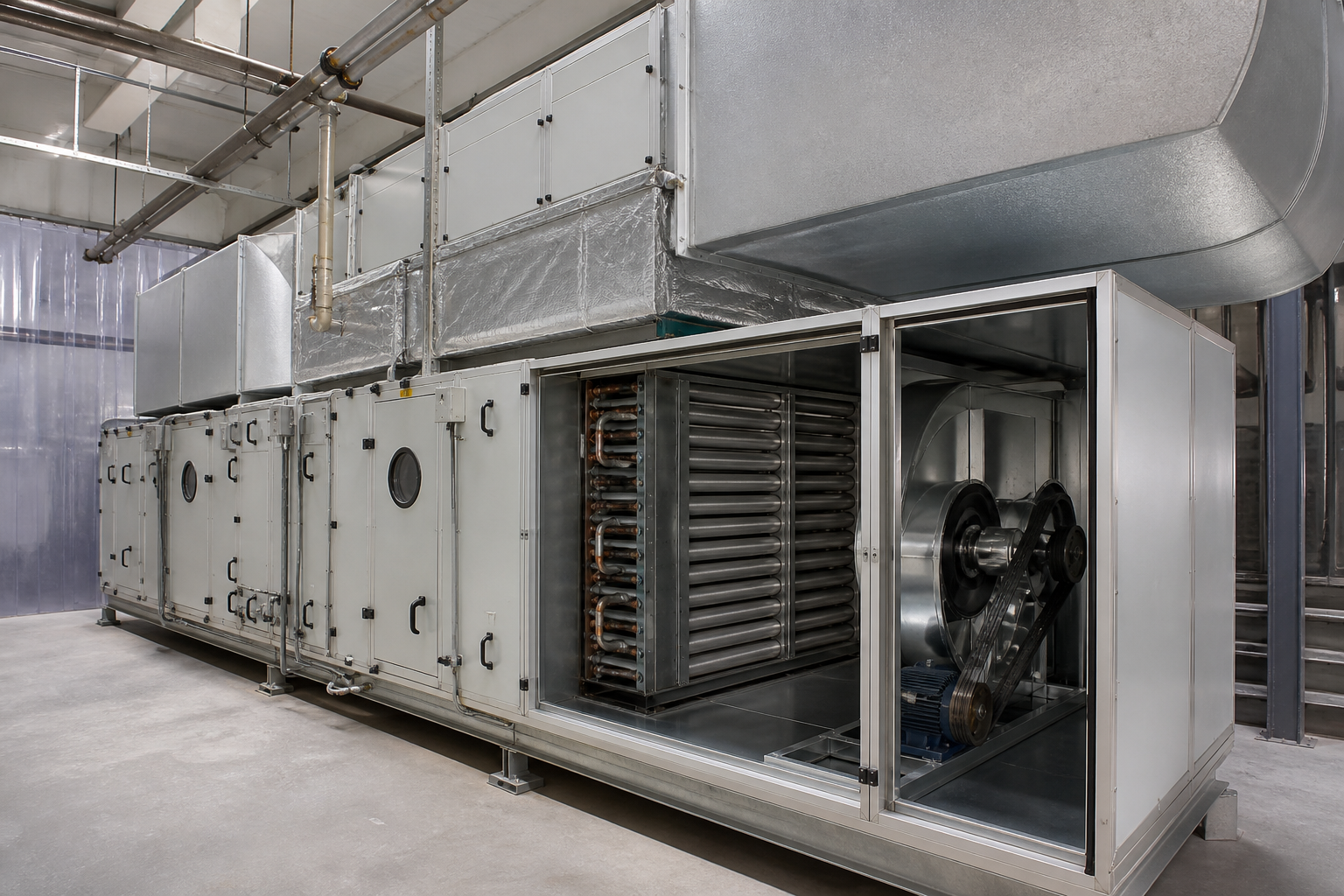 Humidification AHU retrofit