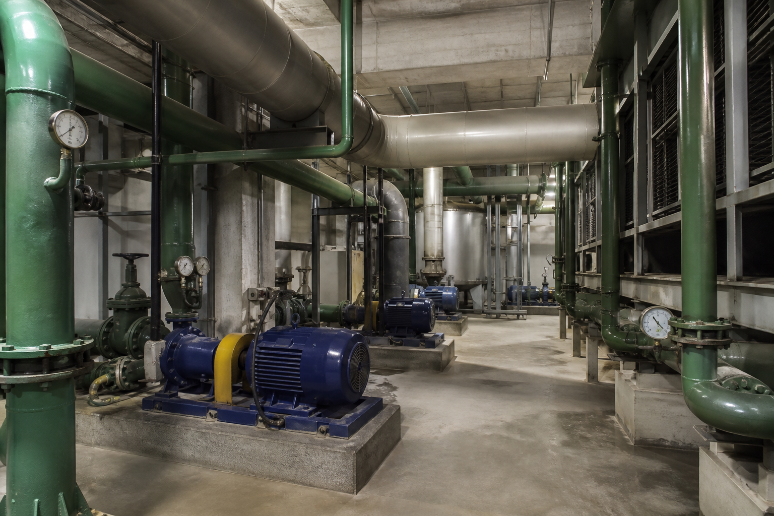 Chilled-water plant mill survey